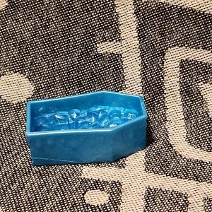 Monster High Doll 2022 Ghoul Mobile Replacement Blue Coffin-shaped Ice Cooler
